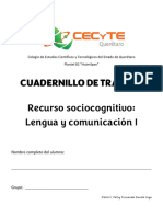 PL82 - LENGUA Y COMUNICACIÓN I - Material Didáctico