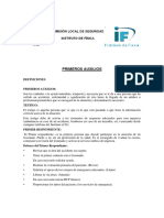 Manual de PRIMEROS AUXILIOS