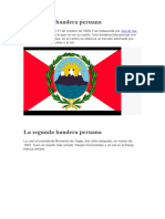 La Primera Bandera Peruana
