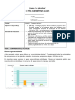 Prueba 1 La Hidrosfera Unidad 1