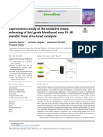 Experimental Study of The Oxidative