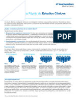 Clinical Studies Quick Reference Guide-Espanol