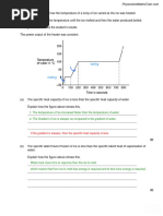 Particle Model of Matter MUSA GCSE