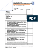 Verificacion para La Evaluacion de Simulacros