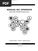 Manual Red Team, OSINT Autor Joshua Picolet | PDF | Salud Mental.