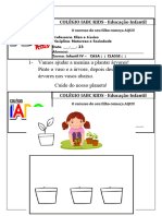 Tarefas Da Semana Do Dia 16 de Fevereiro Até Dia 24