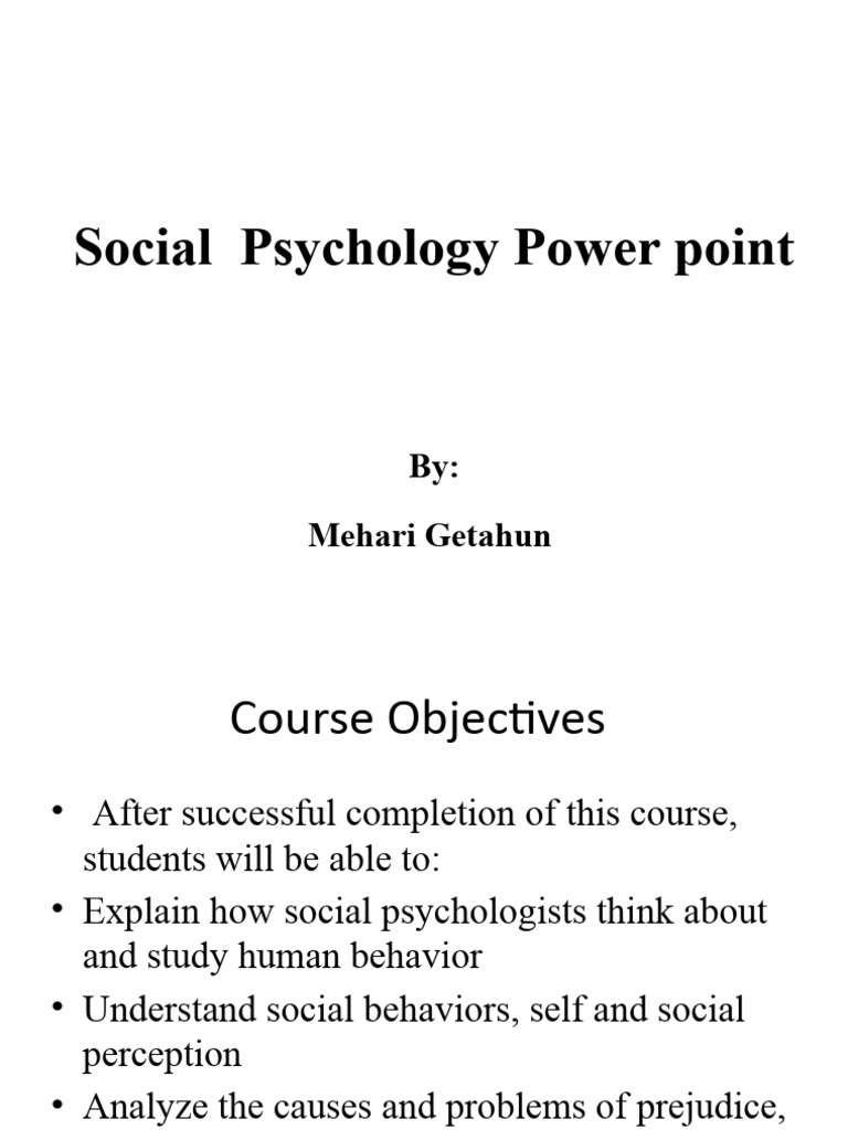 Core Concepts in Social Psychology | PDF | Attitude (Psychology ...