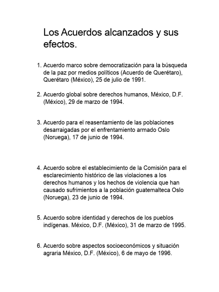 Evaluación de Acuerdos de Paz en Guatemala | PDF | Guatemala | Paz