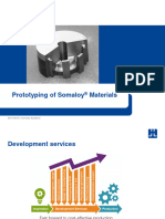 SPM Characteristics - Prototyping of Somaloy Materials