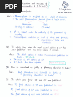 30 Important Short Questions Pharmaceutics-I