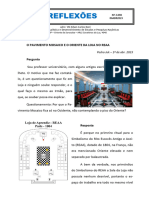 2.098 - Pavimento Mosaico e o Oriente Da Loja No REAA