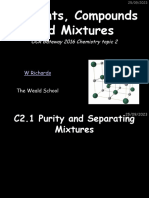 C2 Elements Compounds and Mixtures