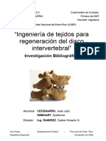 Ingenieria de Tejidos en La Regeneracion Del DIV