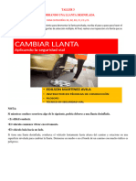 TALLER 3 Cambiar Rueda