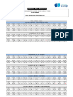 Instituto Aocp 2018 Prodeb Analista de Tic II Back Up Gabarito