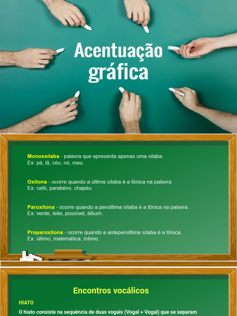 Tipos de Palavras e Acentuação | PDF