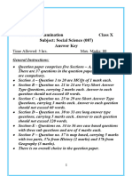 10th Mid-Term Examination Answer Key