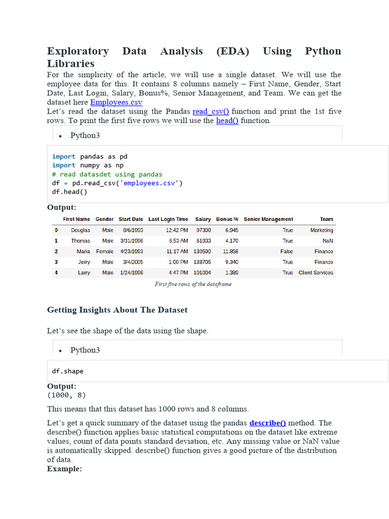 Phython Example | PDF