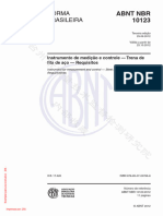 NBR-10123-2012-Instrumento de Medição e Controle - Trena de Fita de Aço - Requisitos
