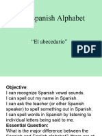 2-Introduction To Hispanic World & Spanish Alphabets - I-25!07!2023