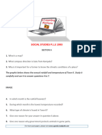 Primary Seven Pre-Ple Set I Examination Social Studies