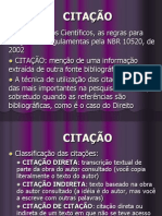 CITAÇÃO monografia -