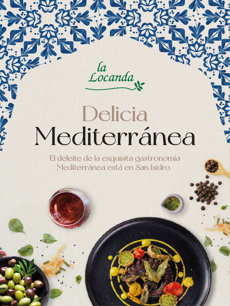 Menú de La Locanda en San Isidro | PDF