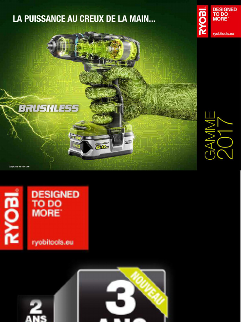 Pack batterie 36V MaxPower™ 2,0 Ah et chargeur 1,7 A - RY36BC17A-120 RYOBI