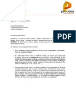 MEMO Amaranto COVID-19 Atencion de Requerimientos