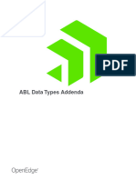 Openedge Abl Datatypes