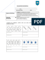 Evaluación de Matemática