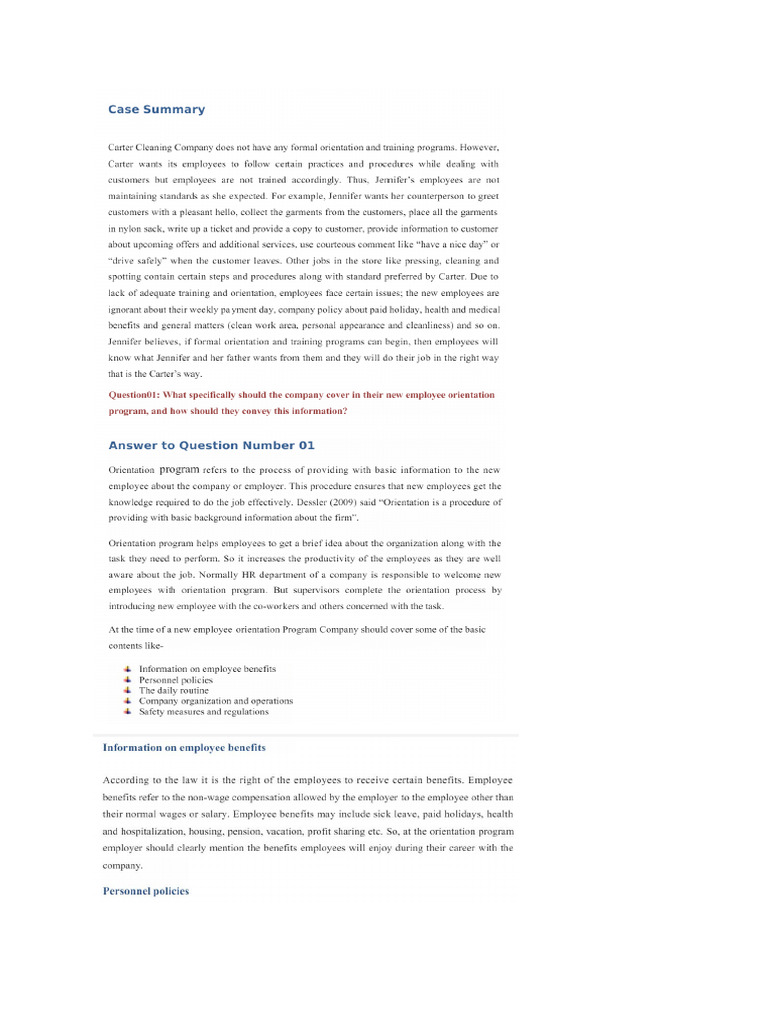 Case Study Training PDF