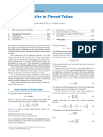 M1 Heat Transfer To Finned Tubes (VDI Heat Atlas)