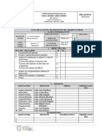 Actas de Juntas de Docentes de Grado o Curso Remedial 9C