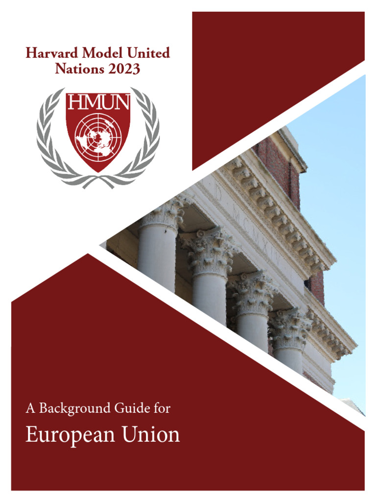 European Union: Harvard Model United Nations 2023 | PDF | Eurozone | Euro