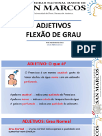 Adjetivos Flexao