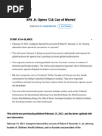 RFK JR Opens Cia Can of Worms PDF