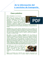 Obtencion de La Informacion Del Mercado de Servicios de Transporte