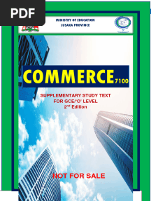 BUSTAZ LSK - COMMERCE A SUPPLEMENTARY STUDY TEXT Madam