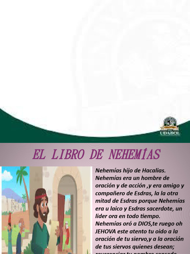 El Libro De Nehemías Descargar Gratis Pdf Esther Libros De La