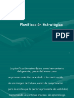 Planificación Estratégica Presentación