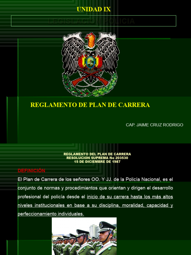 Unidad Ix Reglamento Plan de Carrera | PDF | Finanzas y dinero