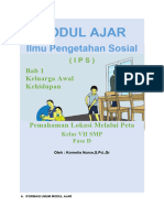 Bab 1.6 Keluarga Awal Kehidupan - Mengenal Lokasi Tempat Tinggal - Pemahaman Lokasi Melalui Peta