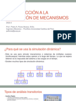 04 Introduccion A La Simulación de Mecanismos