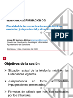 Fiscalidad de Las Comunicaciones Electrónicas. Evolución Jurisprudencial y Situación Actual