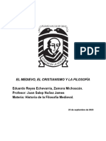 Reyes Echevarría, E. El Medievo, El Cristianismo y La Filosofía México. 23.09.2023, 11.41 A. M