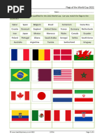 Flags of The World Cup