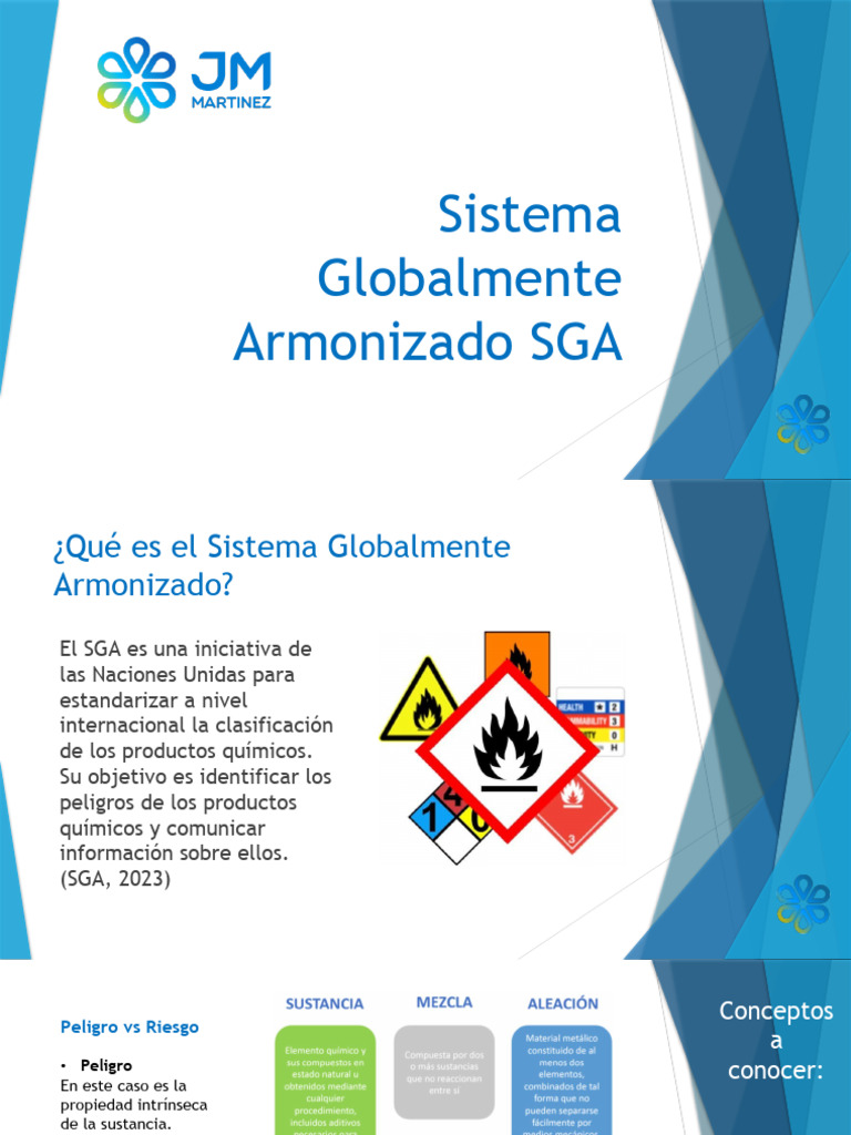 Sistema Globalmente Armonizado SGA 2025 | PDF | Toxicidad | Riesgo