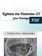 I. Fisiologia Orokorra