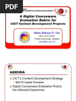 Download Digital Course Ware Evaluation Rubric - Tan by api-3737860 SN6735781 doc pdf